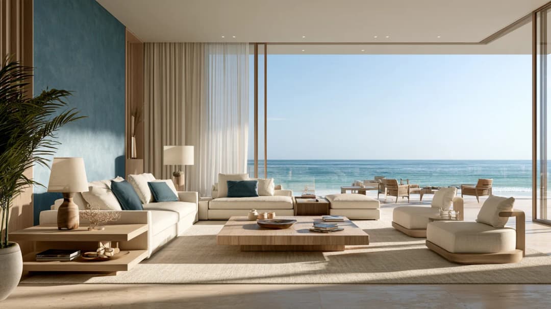 Best Color Palettes for Beachfront Villas in Jumeirah